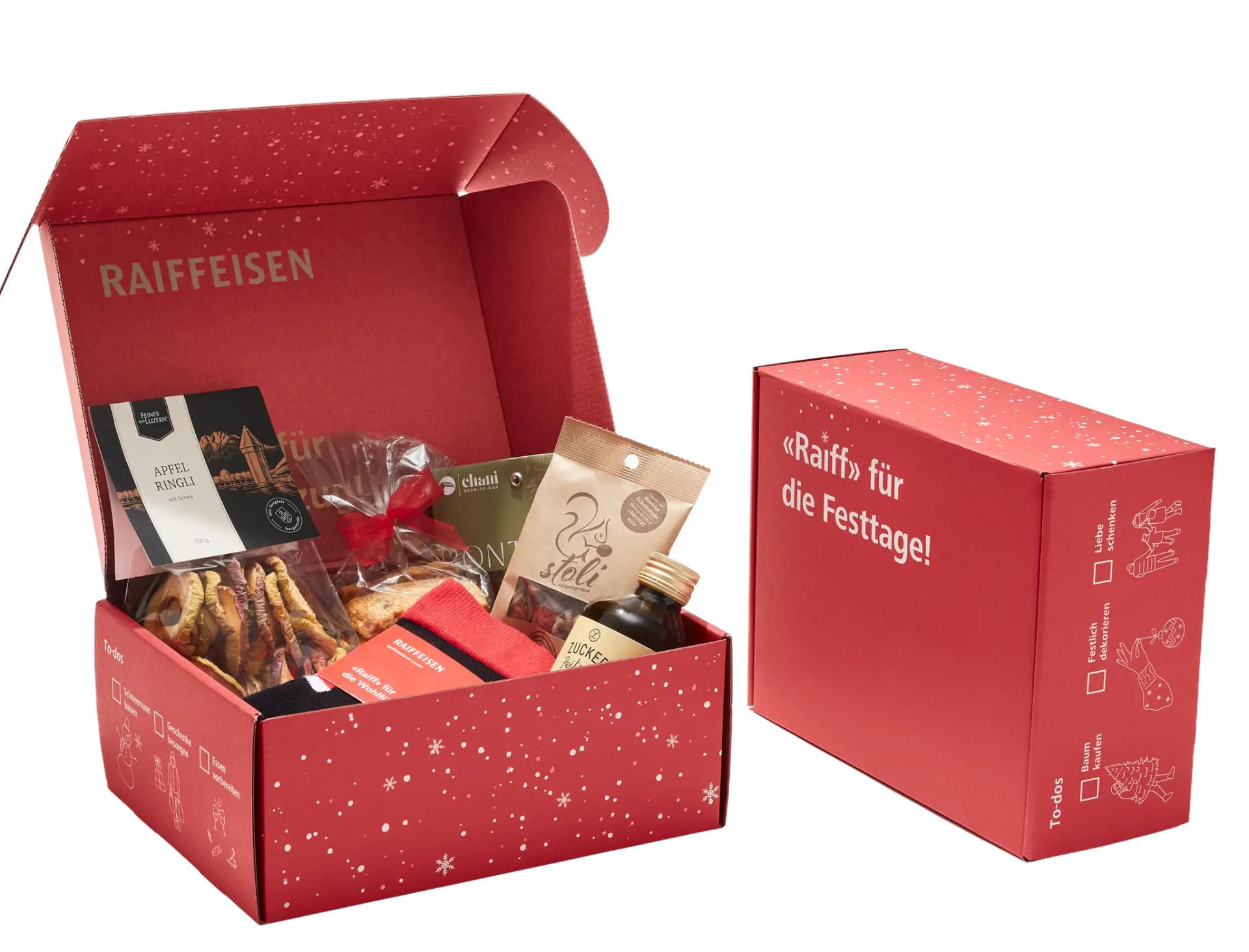 Individuell gebrandete WIANT Geschenkboxen